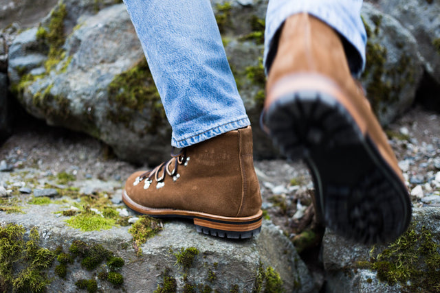 Hiker Snuff Calf Suede - VIBERG