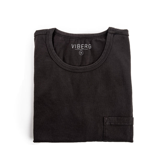 Pocket T-Shirt Black - VIBERG