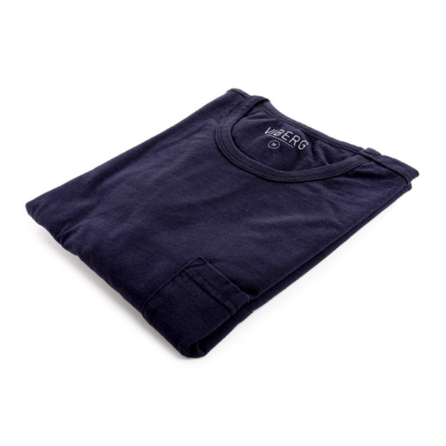Pocket T-Shirt Navy - VIBERG