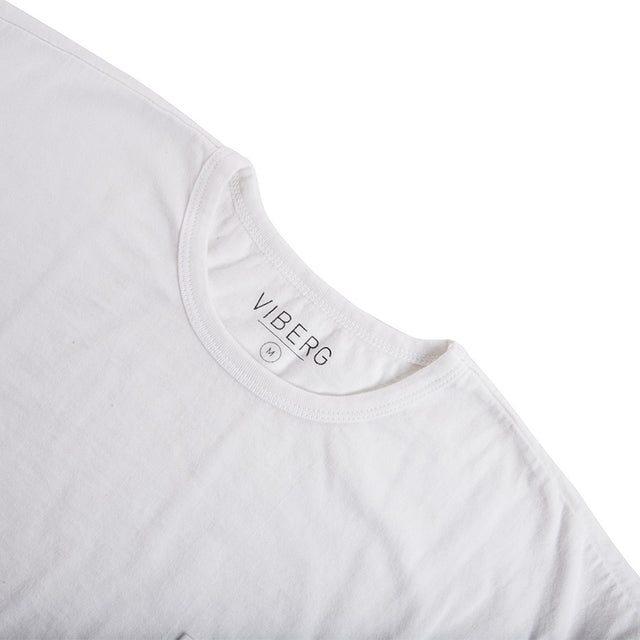 Pocket T-Shirt White - VIBERG