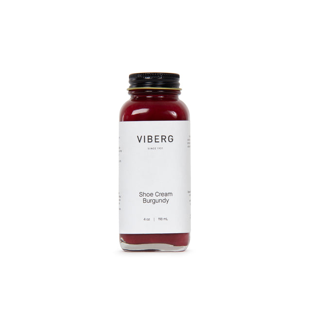 Shoe Cream Burgundy - VIBERG