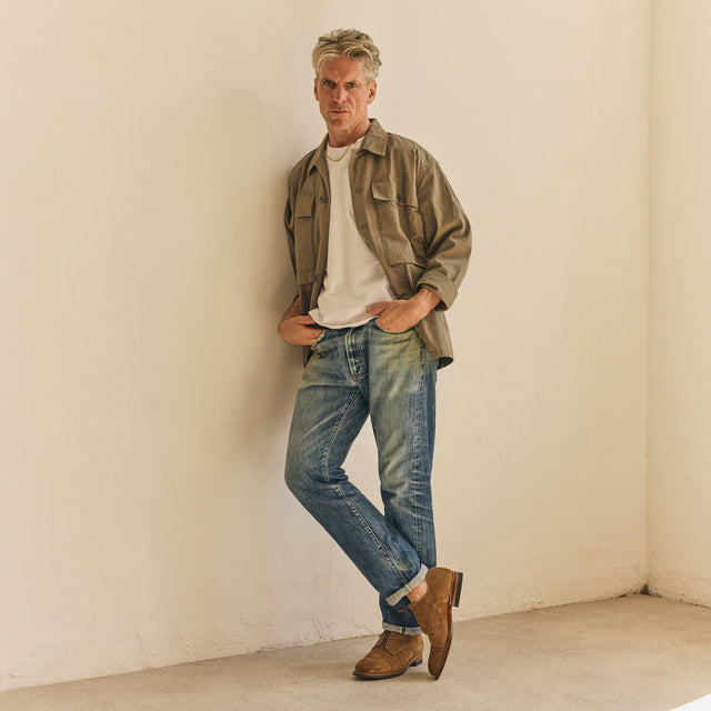 Navvy Cut Shoe BCT - Snuff Janus Suede