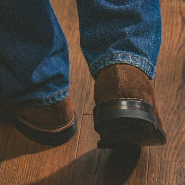 Bristol Loafer - Sepia Janus Calf Suede - VIBERG