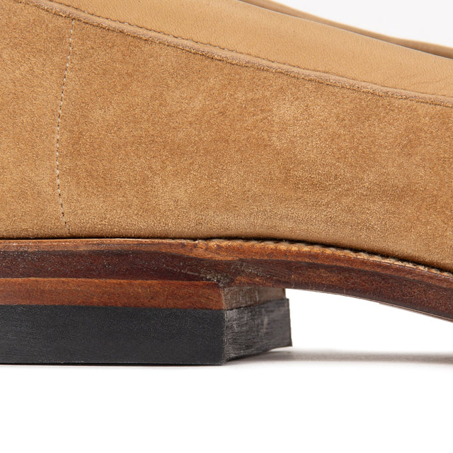 Bristol - Peanut Papillon Calf Suede - VIBERG