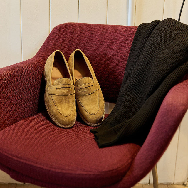 Bristol - Tobacco Calf Suede - VIBERG