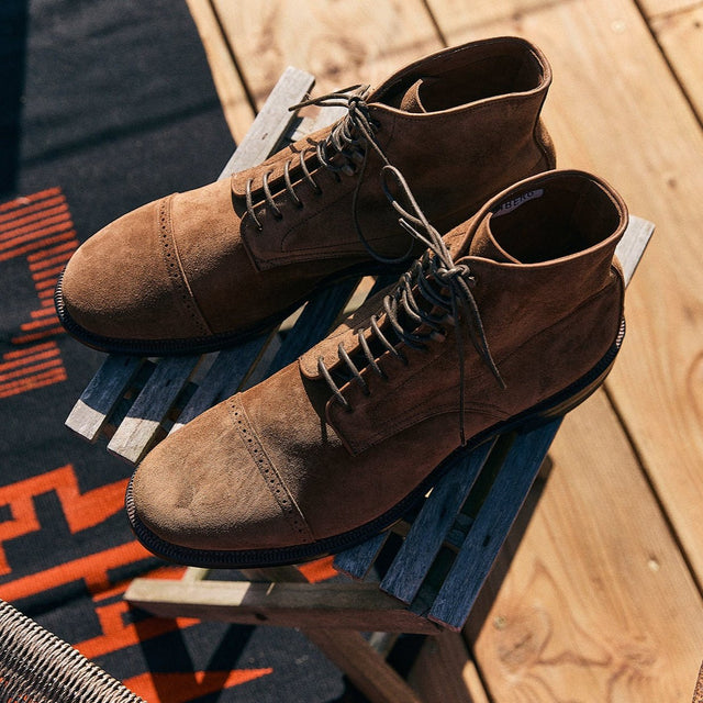 Navvy™ - Acorn Janus Calf Suede - VIBERG