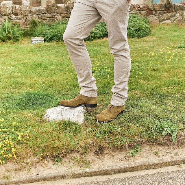 Navvy™ - Avocado Janus Calf Suede - VIBERG