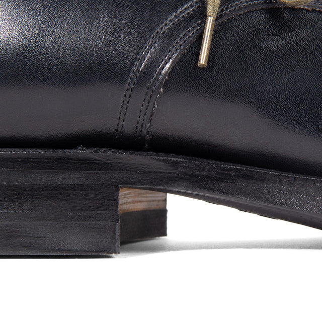 Navvy Cut Shoe BCT - Black Kangaroo - VIBERG