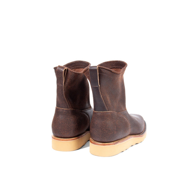 Roper - Washed Brown Waxed Flesh - VIBERG