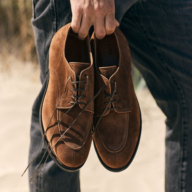 Savoy - Acorn Janus Calf Suede - VIBERG