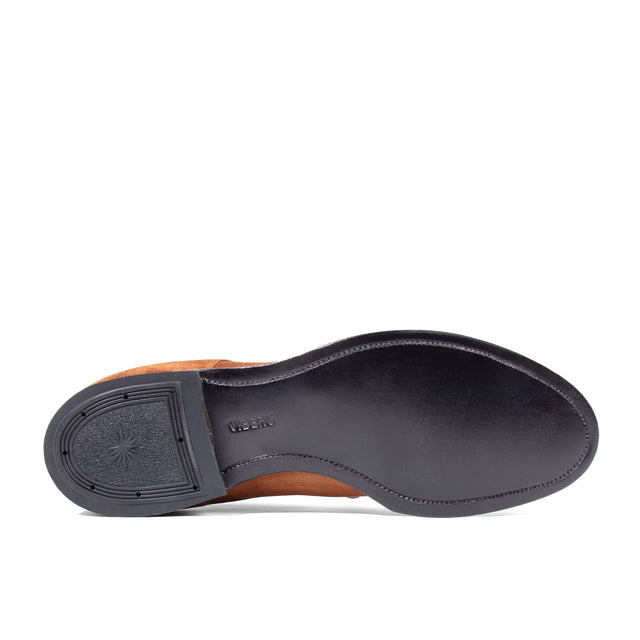 Savoy - Polo Brown Janus Calf Suede - VIBERG