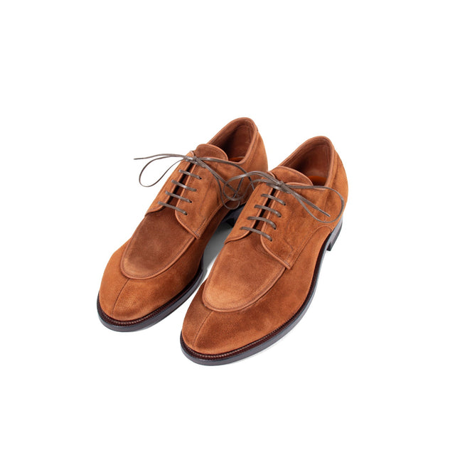 Savoy - Polo Brown Janus Calf Suede - VIBERG