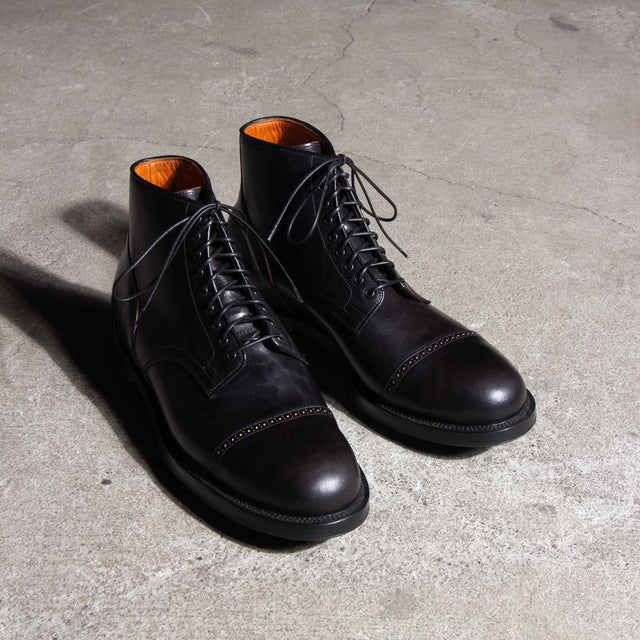 Service Boot® BCT - Black Teacore Vacchetta Lucida - VIBERG
