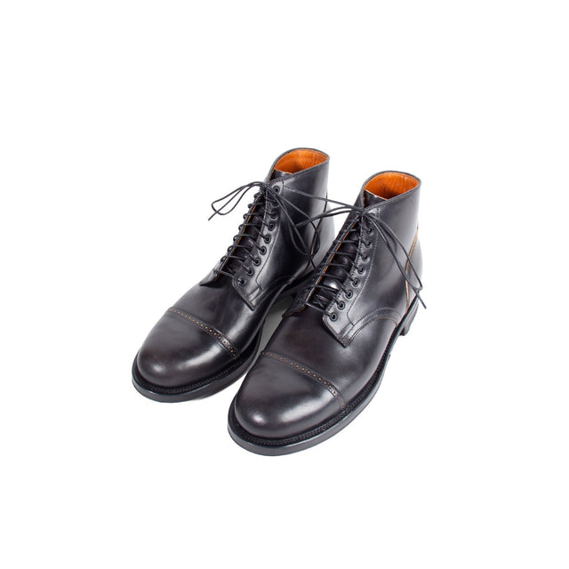 Service Boot® BCT - Black Teacore Vacchetta Lucida - VIBERG