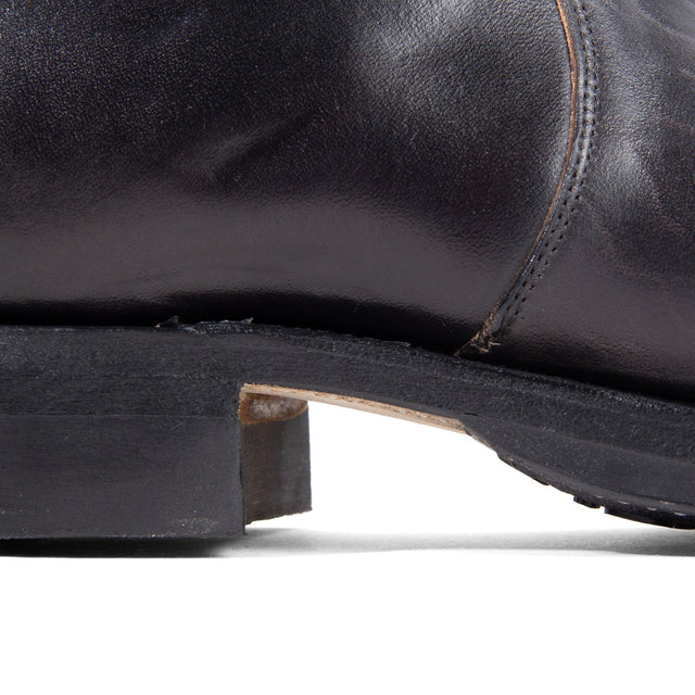 Side Zip - Black Teacore Vacchetta Lucida - VIBERG