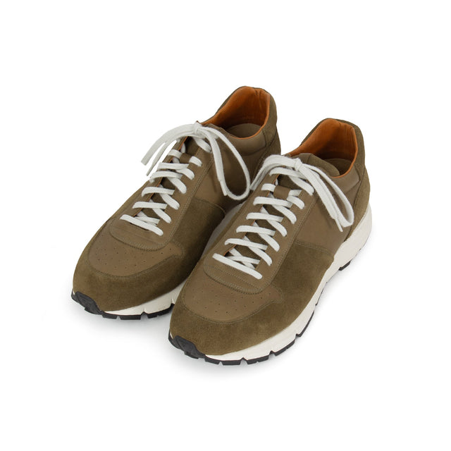 Sneaker - Avocado Janus Calf Suede - VIBERG