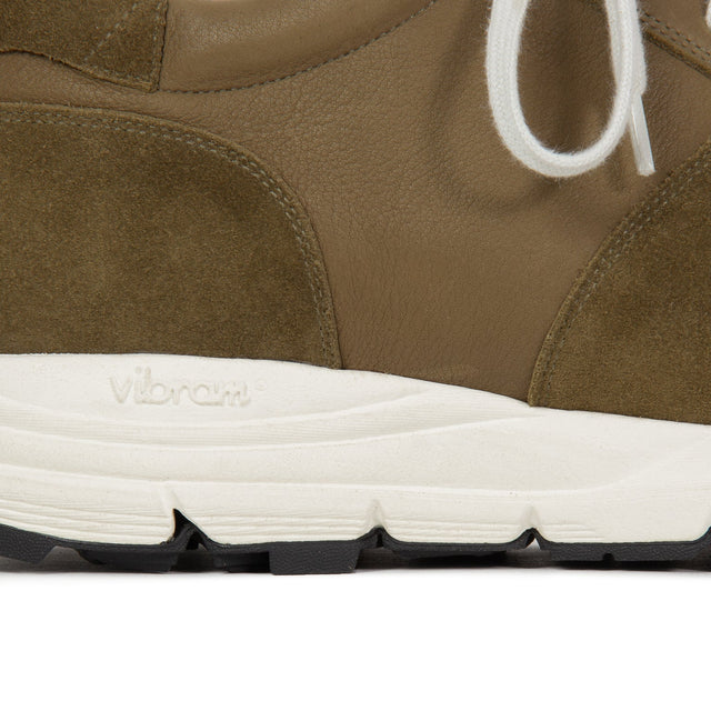 Sneaker - Avocado Janus Calf Suede - VIBERG