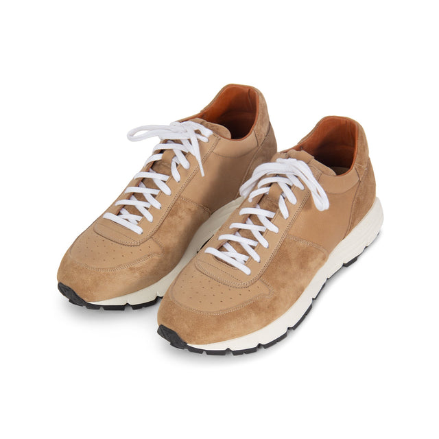 Sneaker - Peanut Papillon Calf Suede - VIBERG