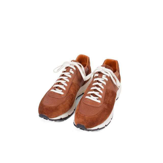 Sneaker - Polo Brown Janus Calf Suede - VIBERG