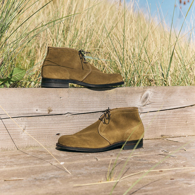 Uplands - Avocado Janus Calf Suede - VIBERG