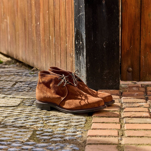 Uplands - Polo Brown Janus Calf Suede - VIBERG