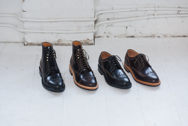 Brogue Boot & Shoe in Shell Cordovan