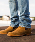Chelsea Snuff Calf Suede - VIBERG