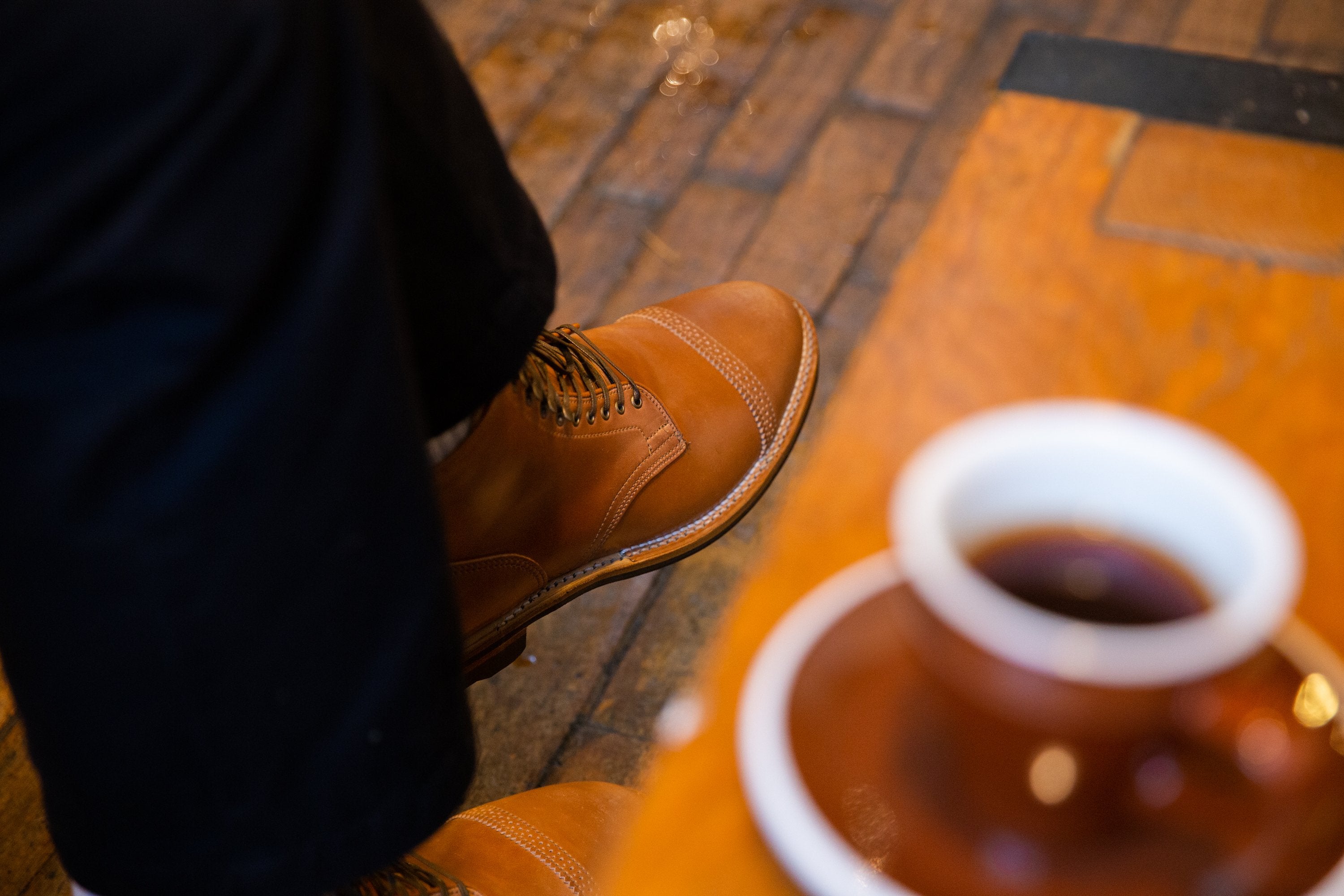 Viberg shell outlet cordovan boots