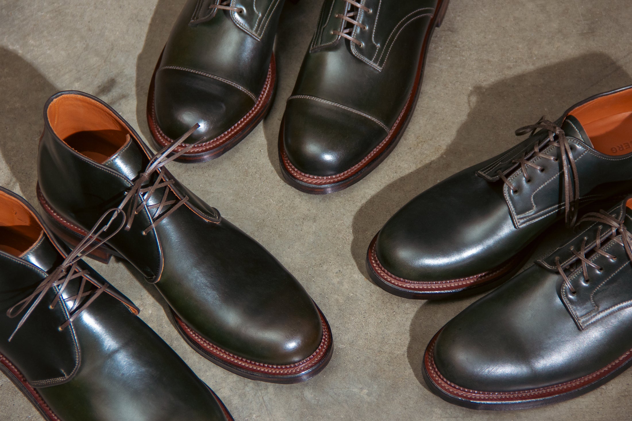 The Old Bronze Shell Cordovan Collection – VIBERG