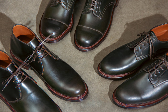 The Old Bronze Shell Cordovan Collection – VIBERG