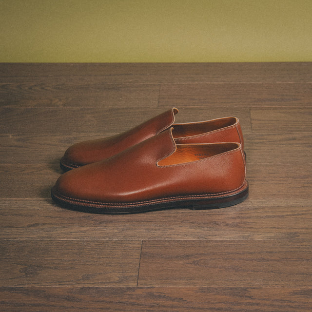 Slipper - Cognac French Calf - VIBERG