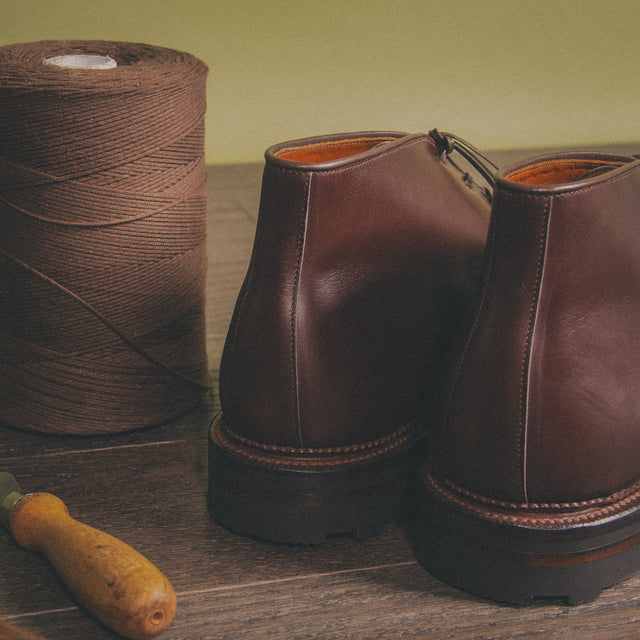 Uplands Boot - Cigar French Calf - VIBERG