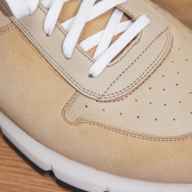 Sneaker - Desert Sand Janus Calf Suede - VIBERG