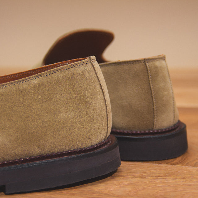 Slipper - Mojave Janus Calf Suede - VIBERG