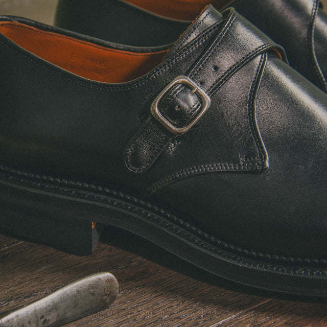 Regent Shoe - Black French Calf - VIBERG