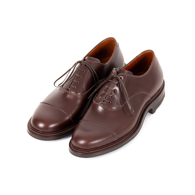 Bastion Oxford - Cigar French Calf - VIBERG