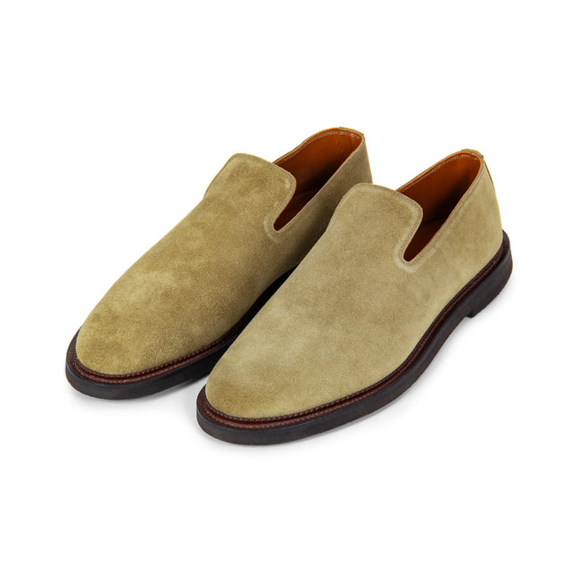 Slipper - Mojave Janus Calf Suede - VIBERG