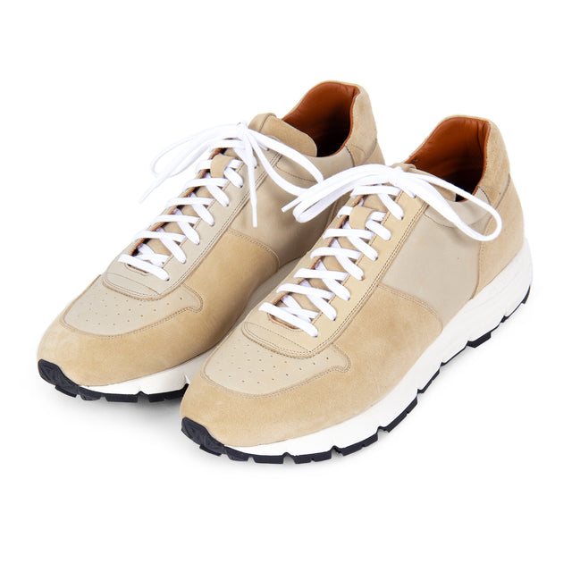 Sneaker - Desert Sand Janus Calf Suede - VIBERG