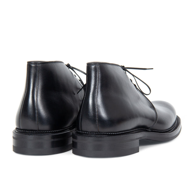 Uplands Boot - Black French Calf - VIBERG