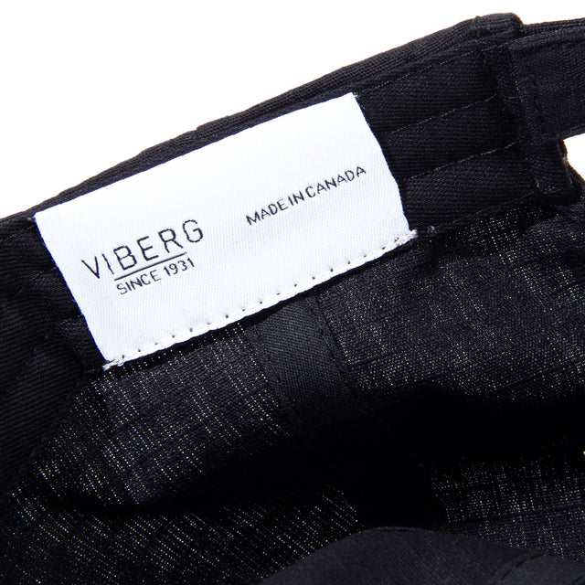Viberg Black Ripstop Cap