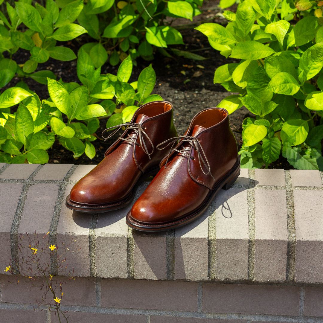 Uplands Boot - Cognac Teacore Horsebutt – VIBERG