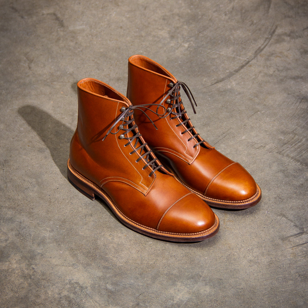 Halkett Boot - Tan French Calf – VIBERG