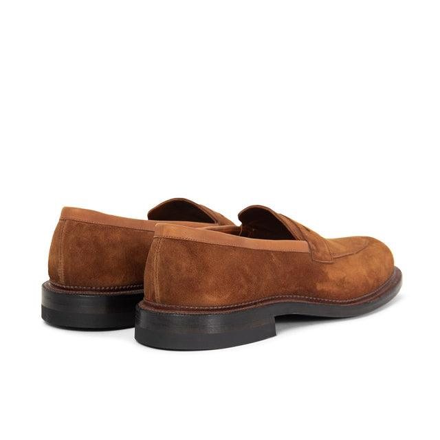 Bristol - Chestnut Janus Calf Suede - VIBERG