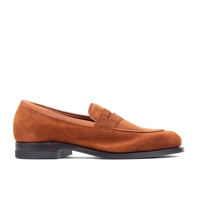 Bristol - Polo Brown Janus Calf Suede - VIBERG