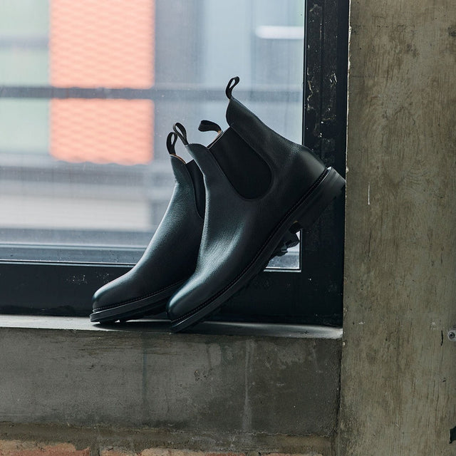 Chelsea - Black Alpine Calf - VIBERG