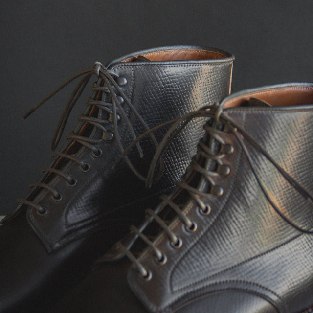 Navvy™ Boot - Mahogany Hatchgrain Shell Cordovan® - VIBERG