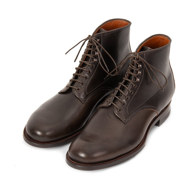 Navvy™ Boot - Mahogany Hatchgrain Shell Cordovan® - VIBERG