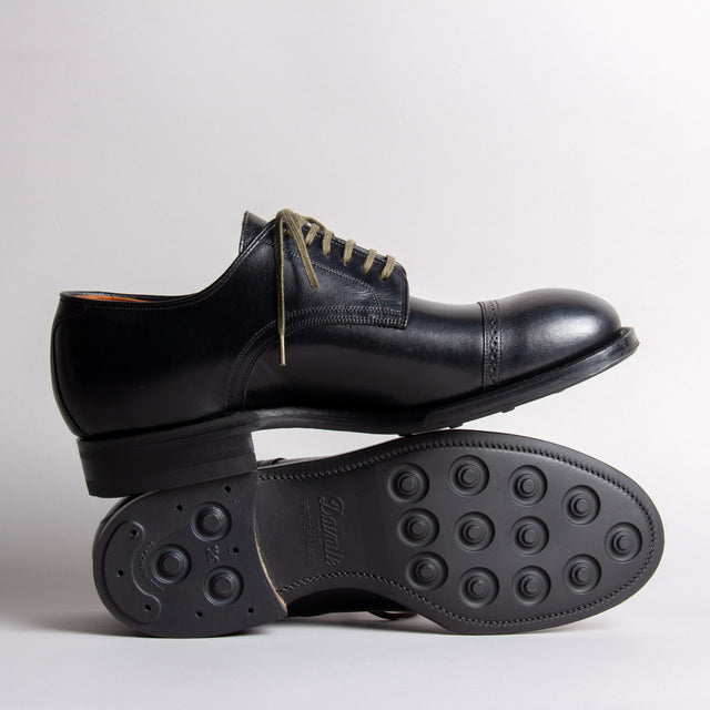 Navvy Cut Shoe BCT - Black Kangaroo - VIBERG