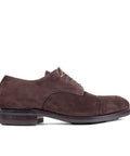 Navvy Cut Shoe BCT - Dark Chocolate Janus Suede - VIBERG