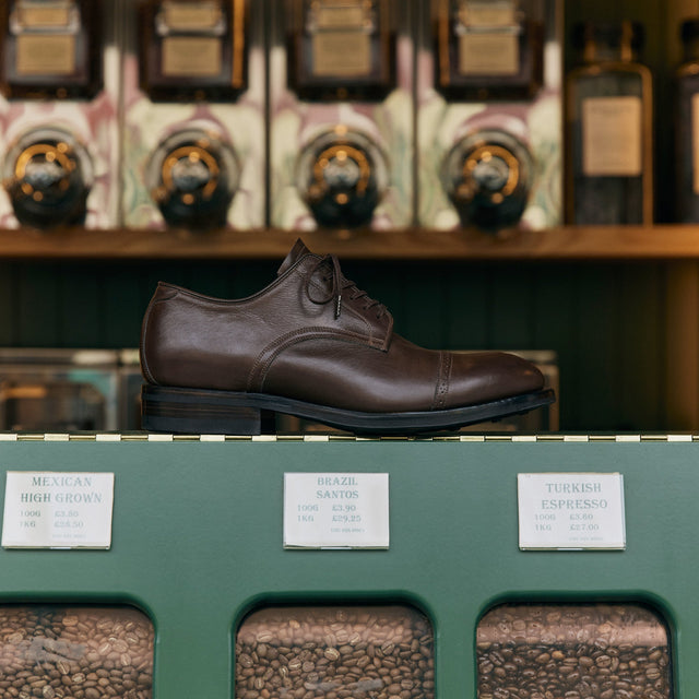 Navvy Cut Shoe BCT - Ebony Kangaroo - VIBERG